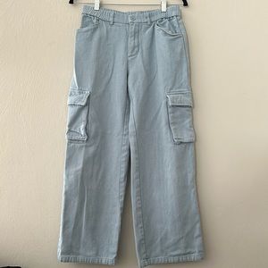 Light Blue Cargo Pants